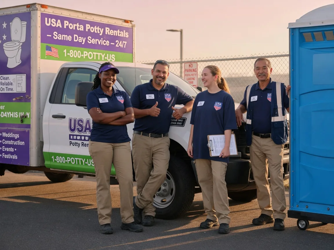 Porta Potty Rental company in Wycombe, PA
